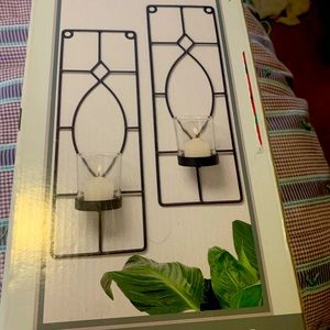 2 piece wall sconce